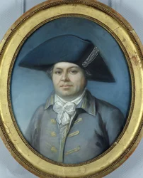 ジョルジュ・カドゥダルの肖像（1771-1804）（紙にパステル）